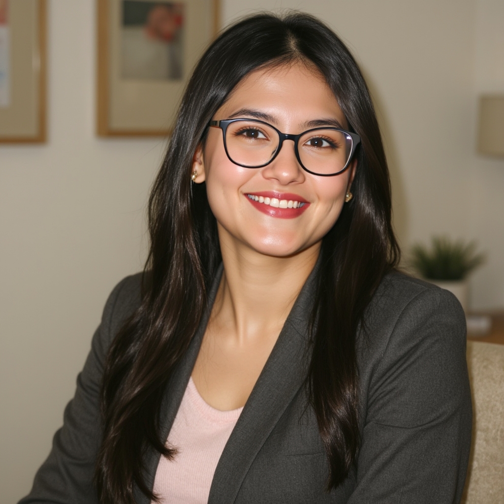 AI headshot of female lawyer 